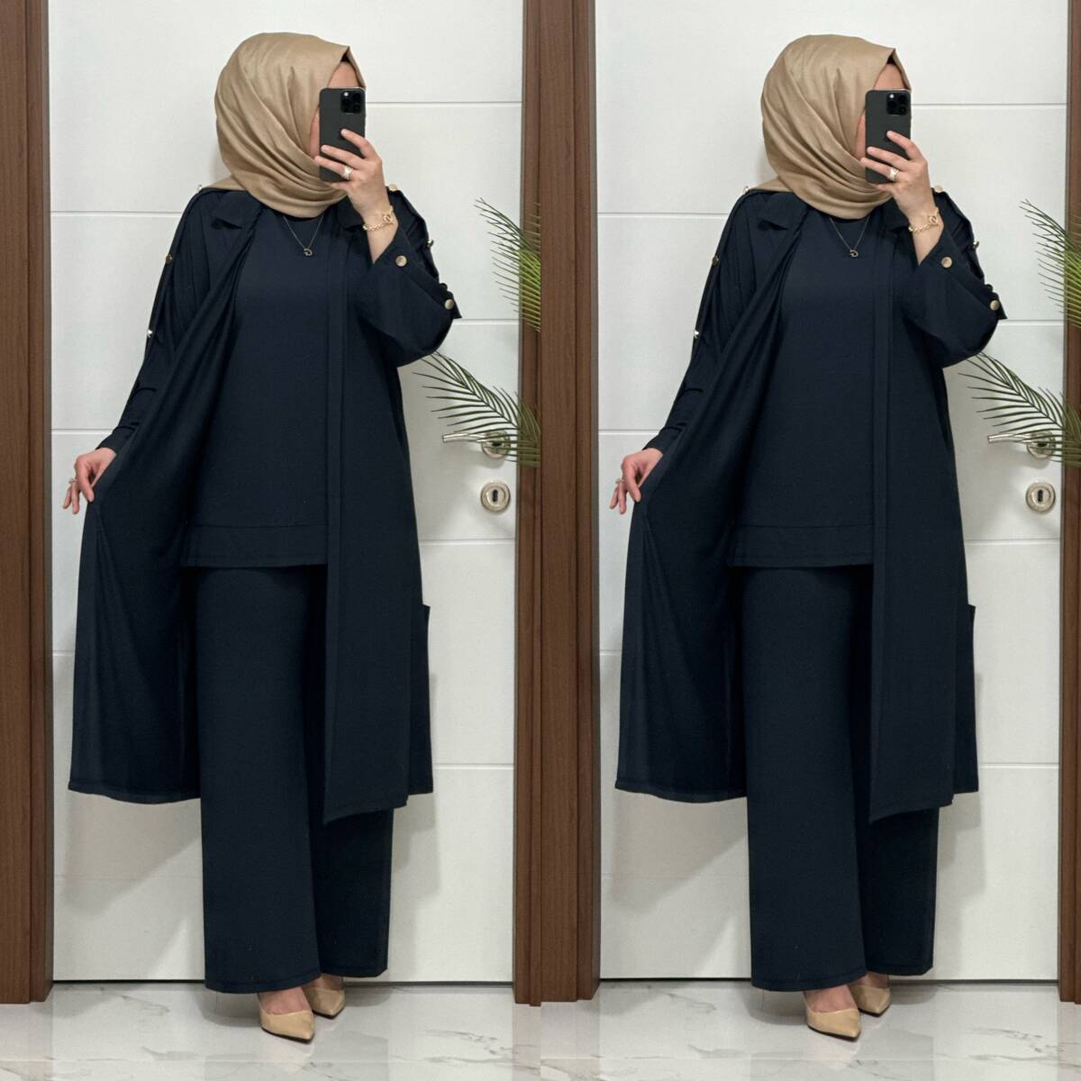 24777 150 ANTRASİT AYÇA TAKIM 
