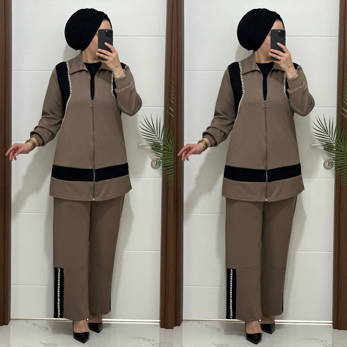 2727 K 150 VİZON TAŞLI MASAL TAKIM