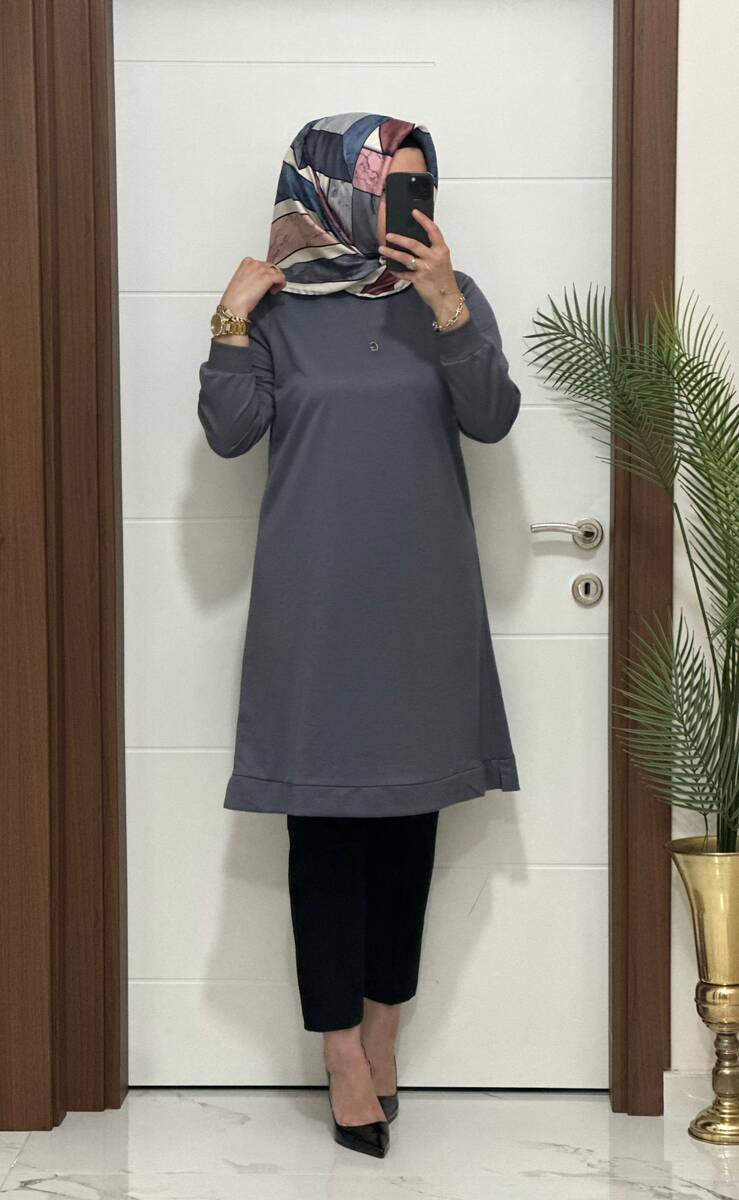 3322 K35 GRİ EDA TUNİK