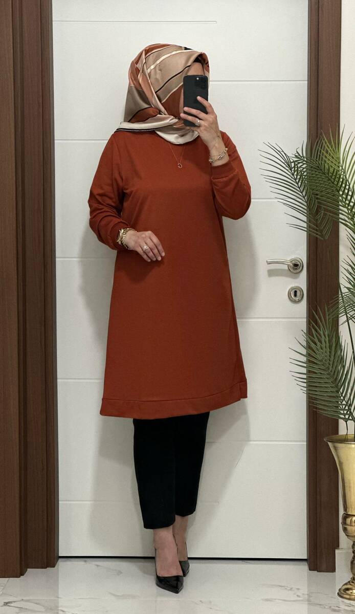 3322 K35 KİREMİT EDA TUNİK