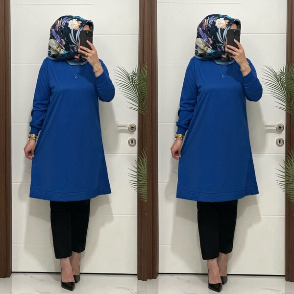 3322 K35 SAKS EDA TUNİK - Thumbnail