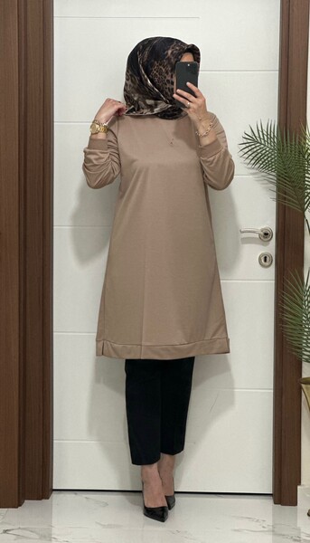 MASAL ABİYEM - 3322 K35 VİZON EDA TUNİK