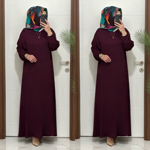 6212 K 75 MÜRDÜM İKRA ELBİSE - Thumbnail