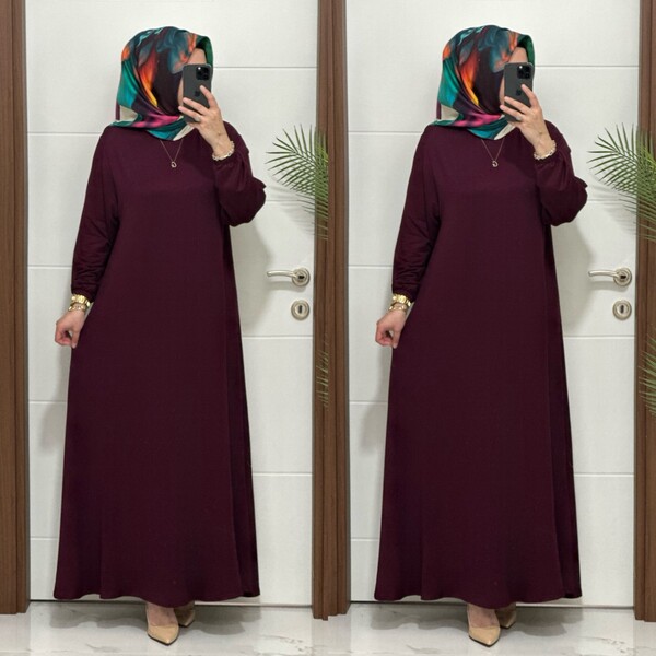 6212 K 75 MÜRDÜM İKRA ELBİSE - Thumbnail