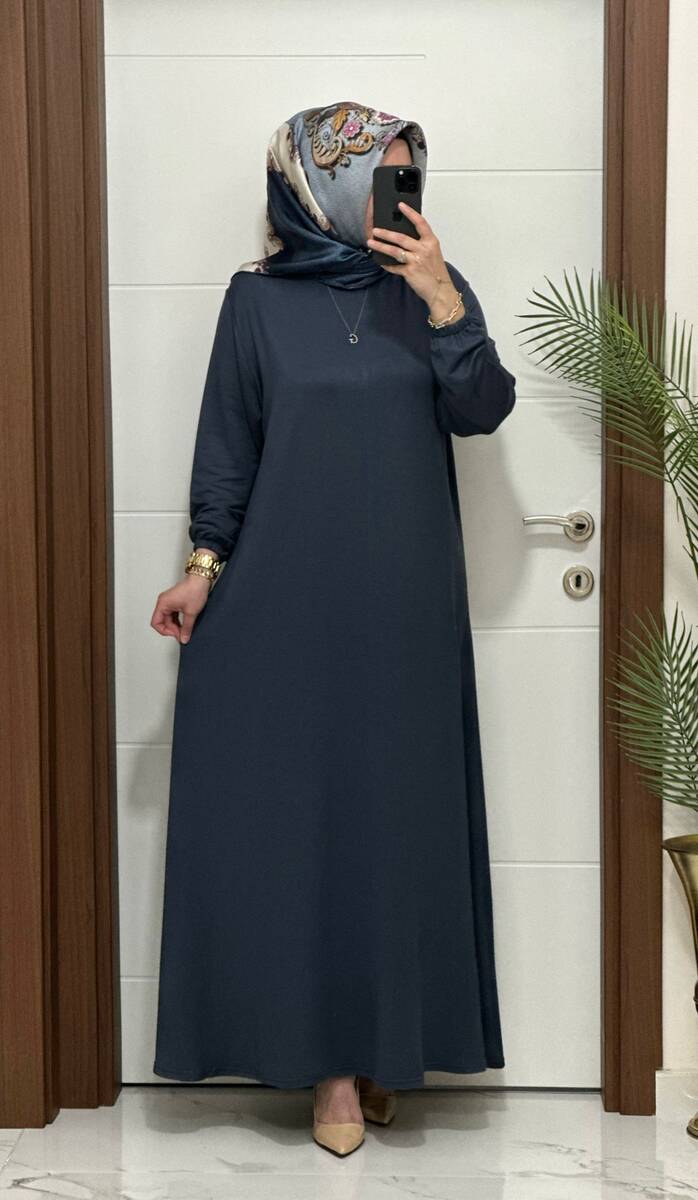 6212 K 75 GRİ İKRA ELBİSE 