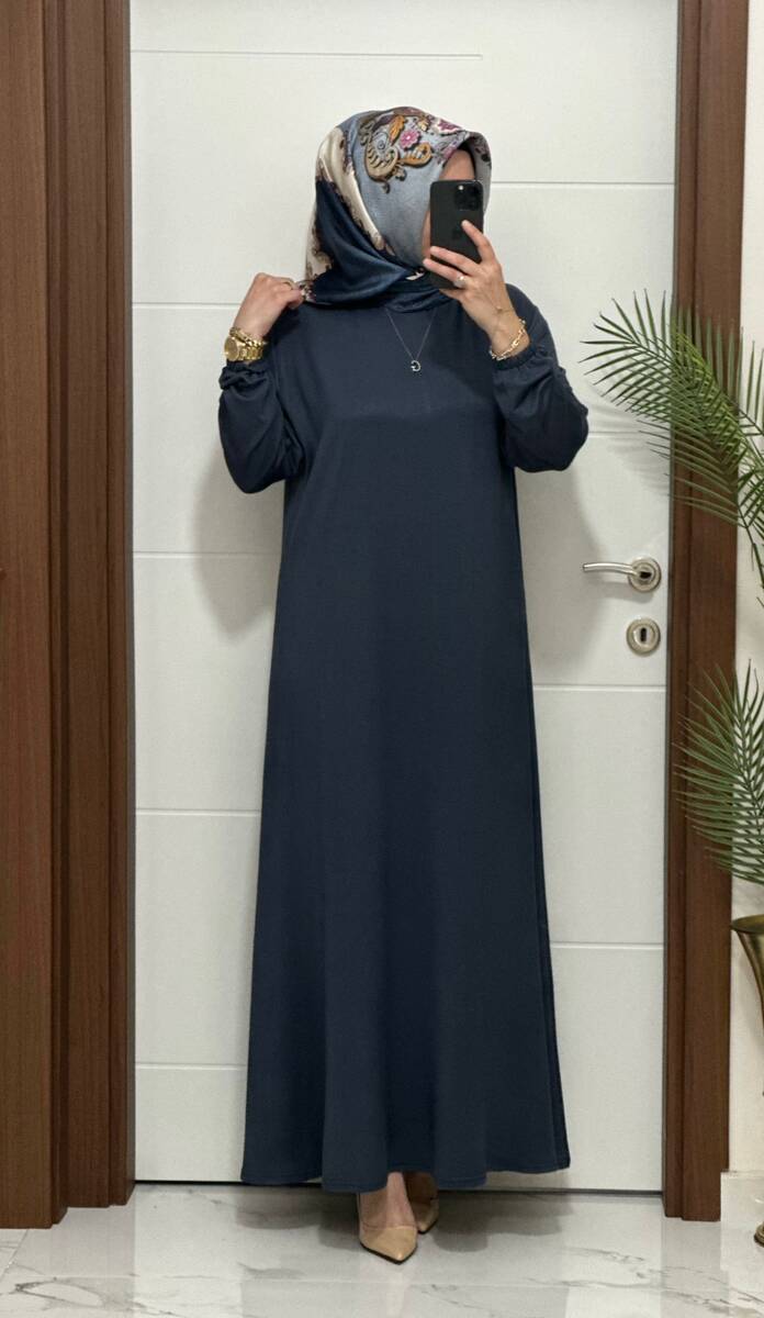 6212 K 75 GRİ İKRA ELBİSE 