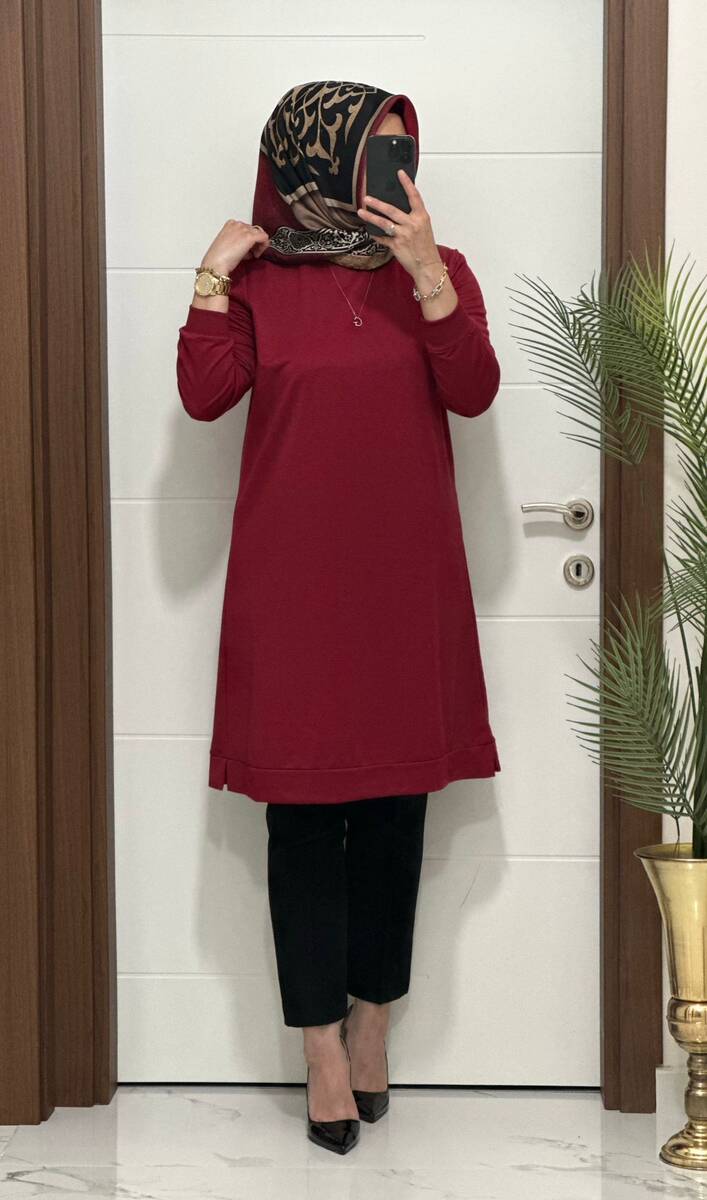 3322 K35 BORDO EDA TUNİK