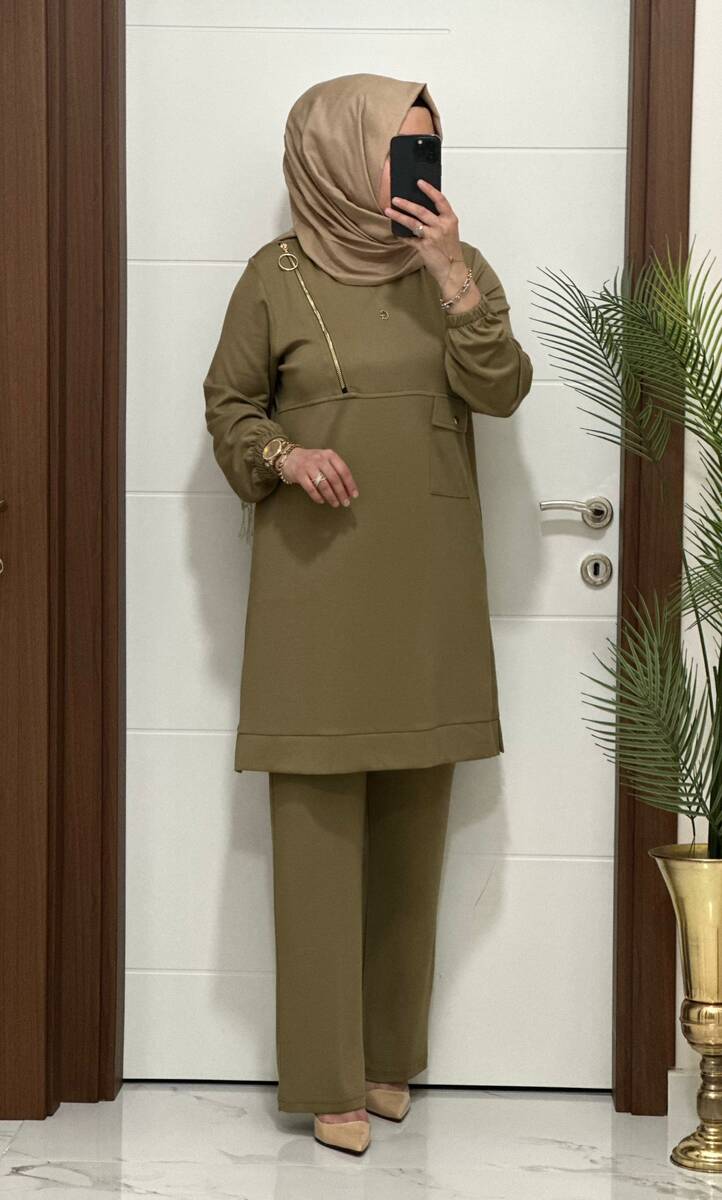 9999 K 125 YEŞİL FERMUARLI OYSHO TAKIM 