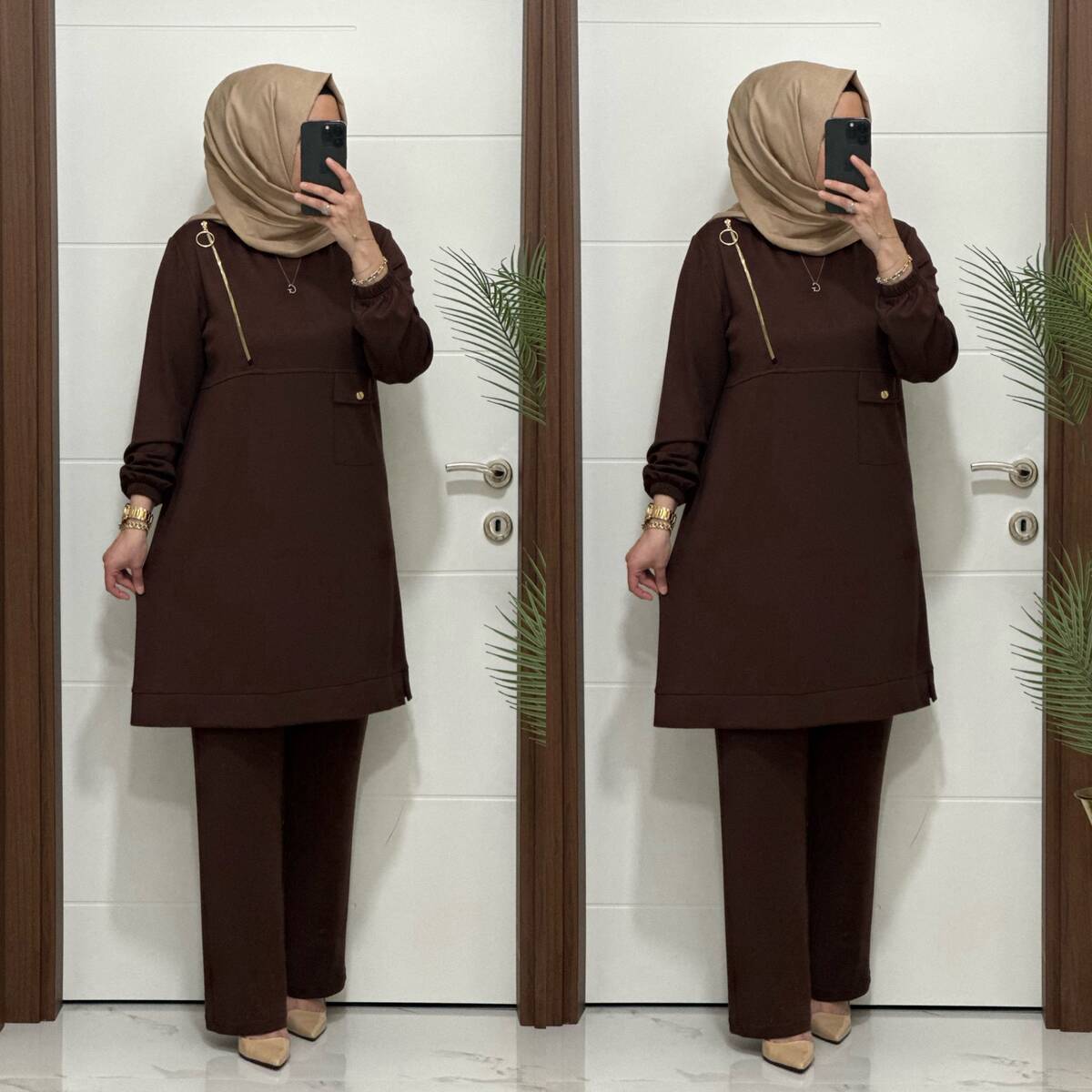 9999 K 125 KAHVE FERMUARLI OYSHO TAKIM 