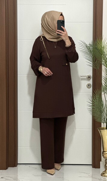 9999 K 125 KAHVE FERMUARLI OYSHO TAKIM - Thumbnail