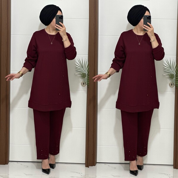 1717 K 150 BORDO İNCİ TAKIM - Thumbnail